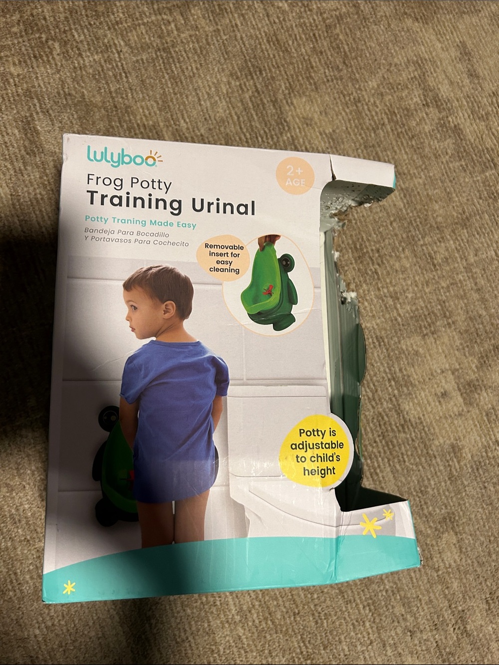 Lulyboo Frog Potty Training Urinal